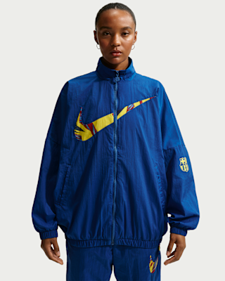 FC Barcelona Essential Fourth Women's Nike Football Woven Jacket